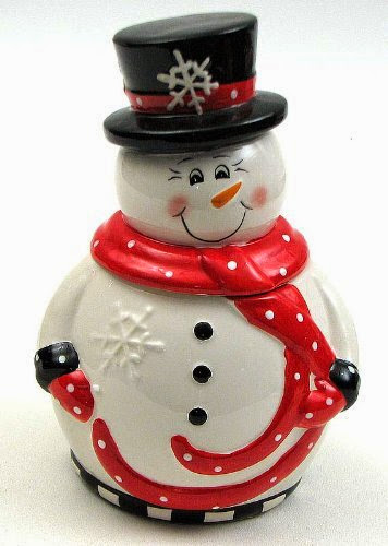  Snowman Goodie Jar