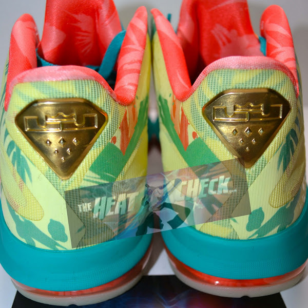Detailed Look at LeBron 9 Low 8220LeBronold Palmer8221 Player Exclusive