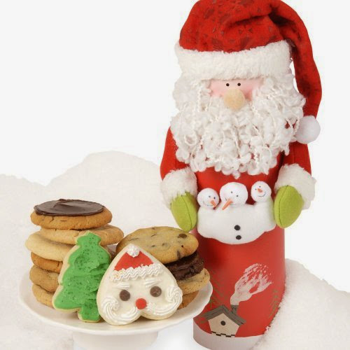  Santa Cookie Canister