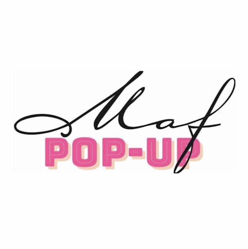 Maf pop-up store logo