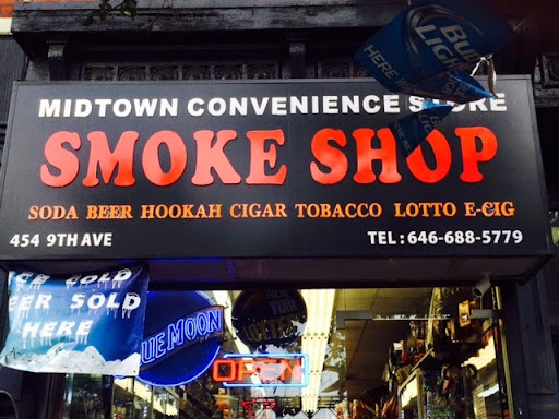 Vaporizer Store «Midtown Smoke Shop & Vape», reviews and photos, 454 9th Ave, New York, NY 10018, USA