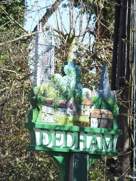 Dedham village sign