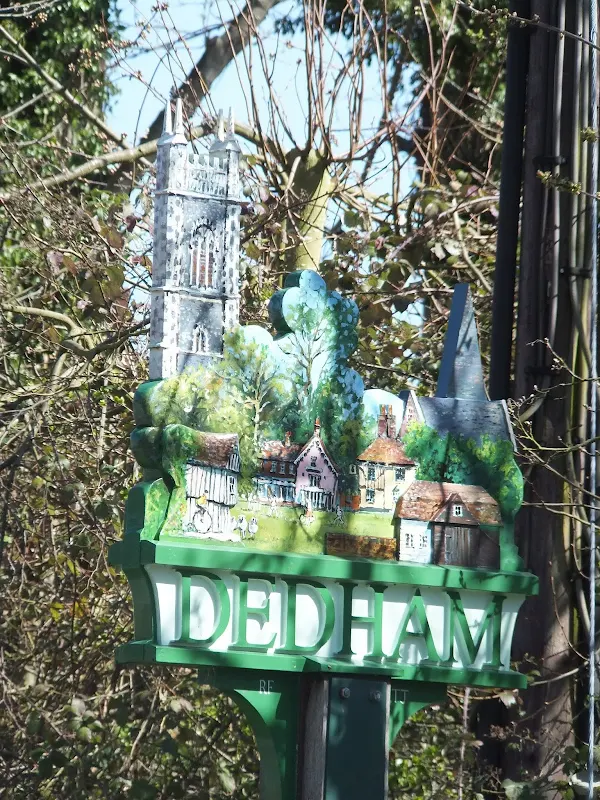Dedham village sign