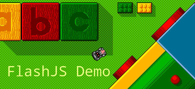 Flash JS Racing MiniGame Demo