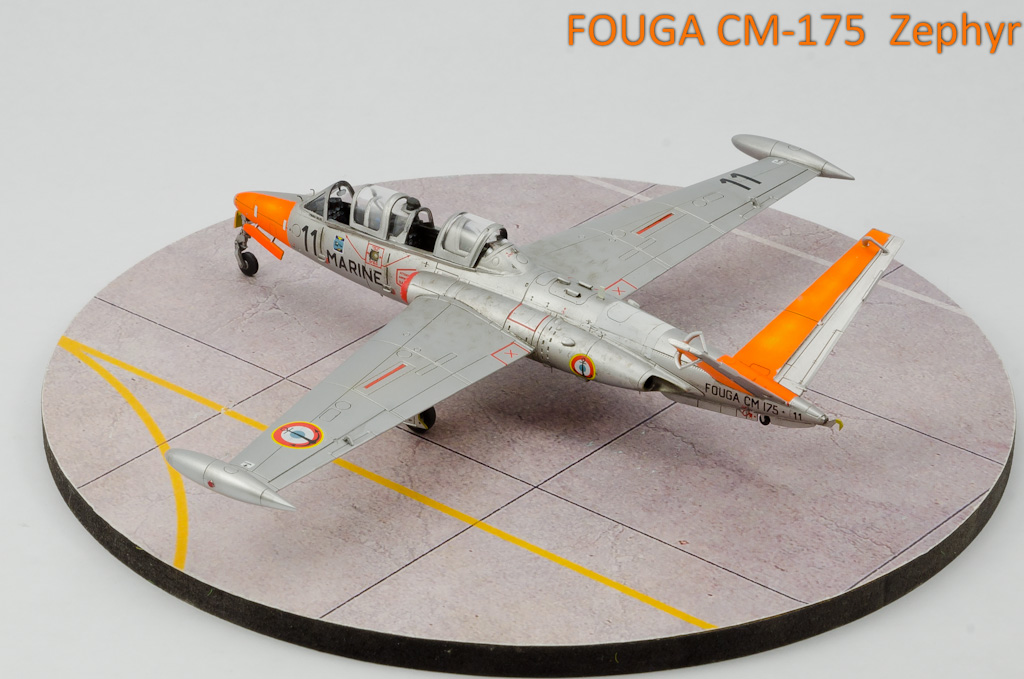 Fouga CM-175 Zephyr 1/72e Special Hobby Zeph-31