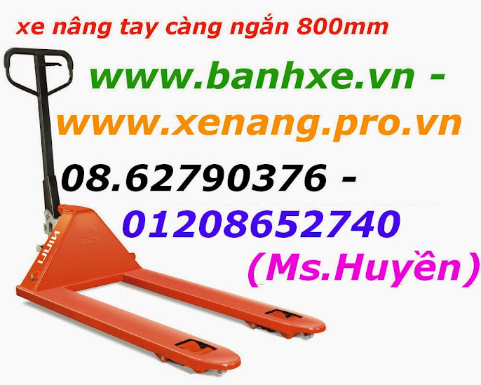 Xe nâng tay càng ngắn 800mm model SNT25S giá siêu rẻ - 01208652740 Huyền