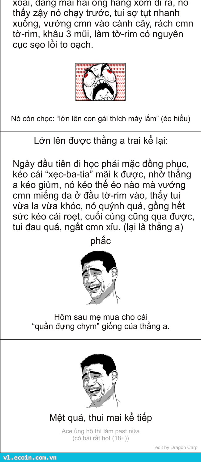 Tuổi thơ dữ dội (part 2) :)) (lần này k có shit nhé)