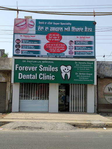 Forever smiles dental clinic/ Best dentist in mullanpur, OPP HP(ATMA RAM) PETROL PUMP. NEAR LAL PATH LAB, Mullanpur Dhaka - Ludhiana Road, Mullanpur Dakha, Punjab 141101, India, Dentist, state PB