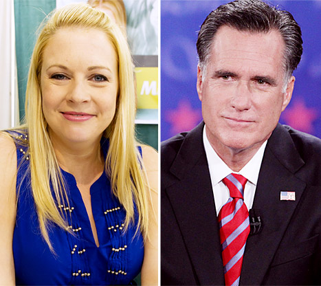 Melissa Joan Hart, Mitt Romney 