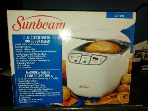  Sunbeam 2 lb. Deluxe Bread and Dough Mixer