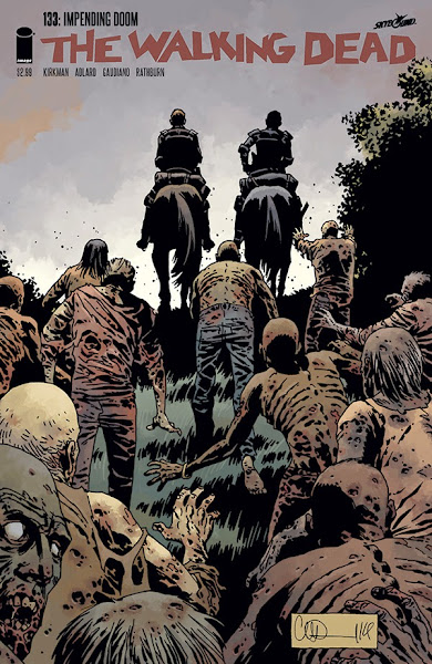 The Walking Dead comic issue #133 cover