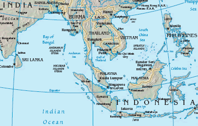 Strait of Malacca. Source US Government