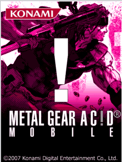 [Game Java] Metal Gear Acid [By Konami]