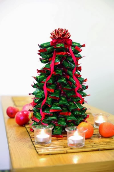 Árvore de Natal de chocolate – como fazer passo a passo | Revista Artesanato