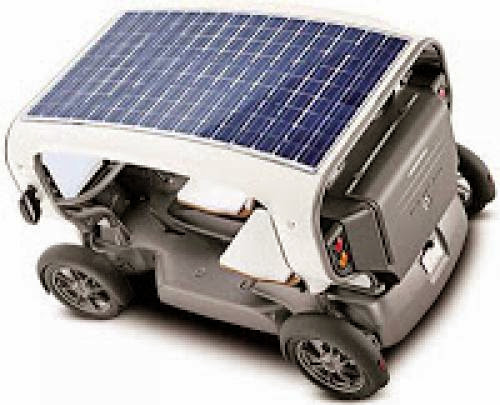 Wind And Solar Powered Electric Car New Technology