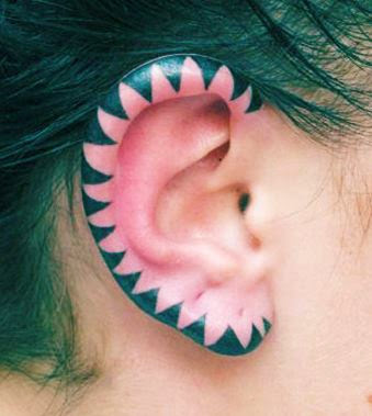 ear tattoos