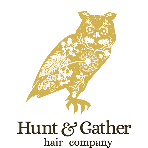 Hunt & Gather hair company logo