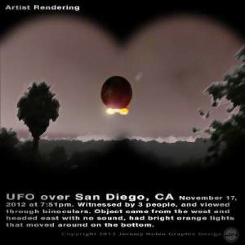 Egg Shaped Ufo Spotted Over Calif Molten Fire Dripping From Craft