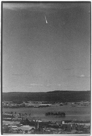 Famous 1946 Ghost Rockets In Sweden Image