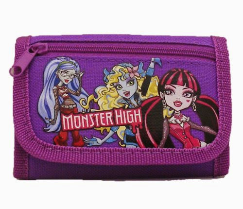  Tri-Fold Wallet - Monster High - Ghoulishly (Purple)