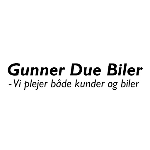 Gunner Due Biler A/S - Slagelse logo