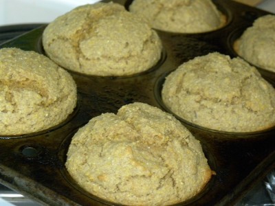 Rye & Cornmeal Muffins With Caraway Seed