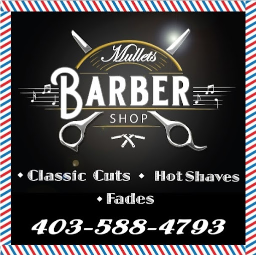 Mullets Barber Shop logo