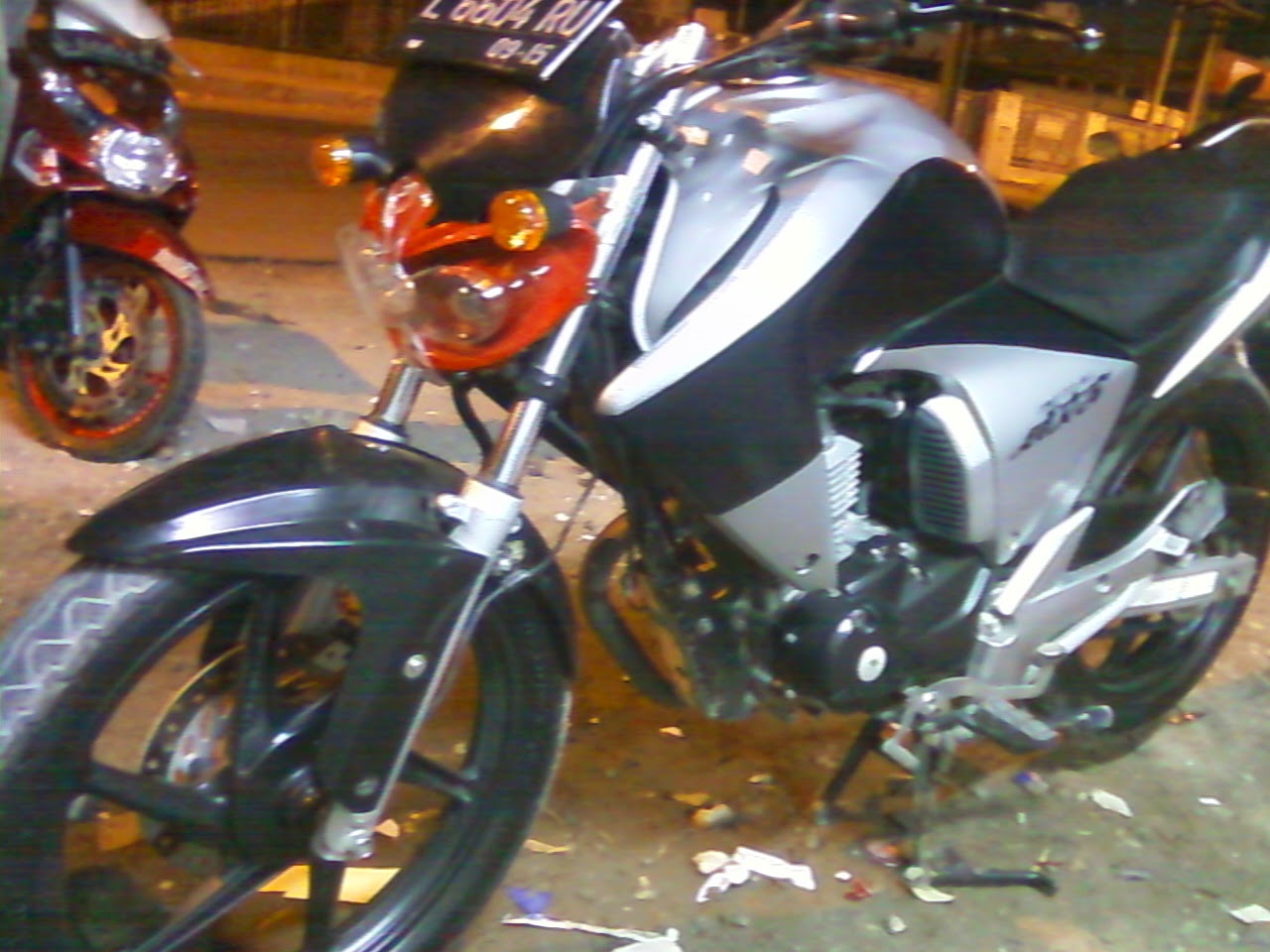 Gila Motor Modifikasi Ninja Rr Street Fighter Naskah K