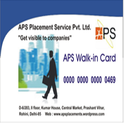 APS Placement Service Pvt Ltd., 3207-C, First Floor,, Mahindra Park, Rani Bagh, New Delhi, Delhi, 110034, India, Job_Centre, state DL