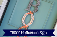 BOO Sign