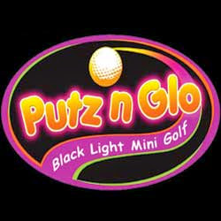 Putz n Glo Indoor Black Light Miniature Golf logo