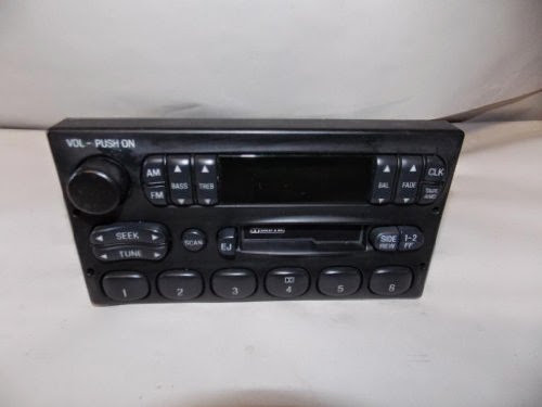 98-00 Mercury Grand Marquis Crown Victoria F150 Radio Tape 1998 1999 2000 #4924