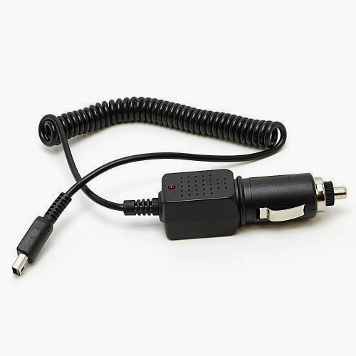  Fosmon Vehicle Charging Adapter Car Charger for Nintendo 3DS DSi XLi - Black