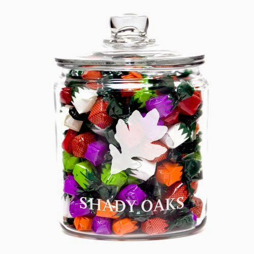  Oak Personalized Candy Jar