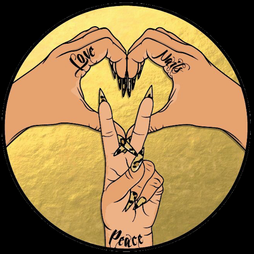 LovePeaceNails logo