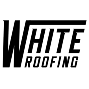 White Roofing logo