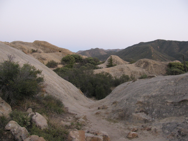 trail going through Piedra Blanca