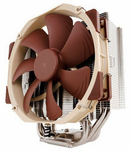  Noctua NH-U14S for Intel LGA 2011,1156,1155, 1150 and AMD AM2/AM2+/AM3/3+,FM1/2 Sockets, U Type, 6 Heatpipe,140mm CPU Cooler Cooling