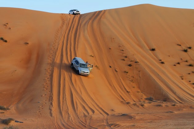 Dune Bashing at Al Sharqiya Sands, Oman