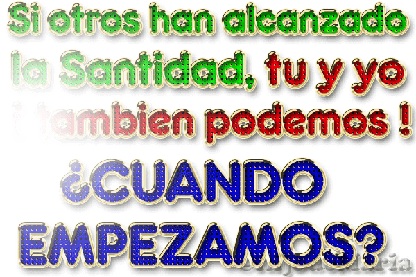 Sean Santos (todos), porque Yo, el Señor, Soy Santo (Levítico 19,2).