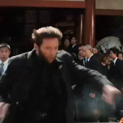 The Wolverine logan shot