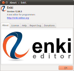 Enki, un interesante editor para programadores