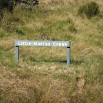 Sign post Little Murray creek