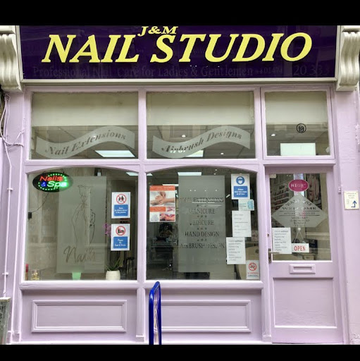 J&M Nail Studio logo