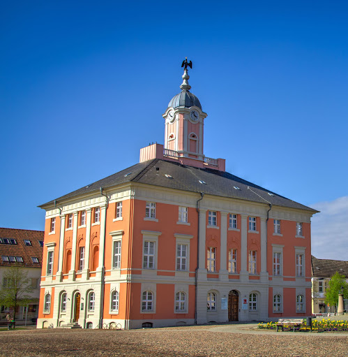 Historisches Rathaus Templin mit Touristinformation