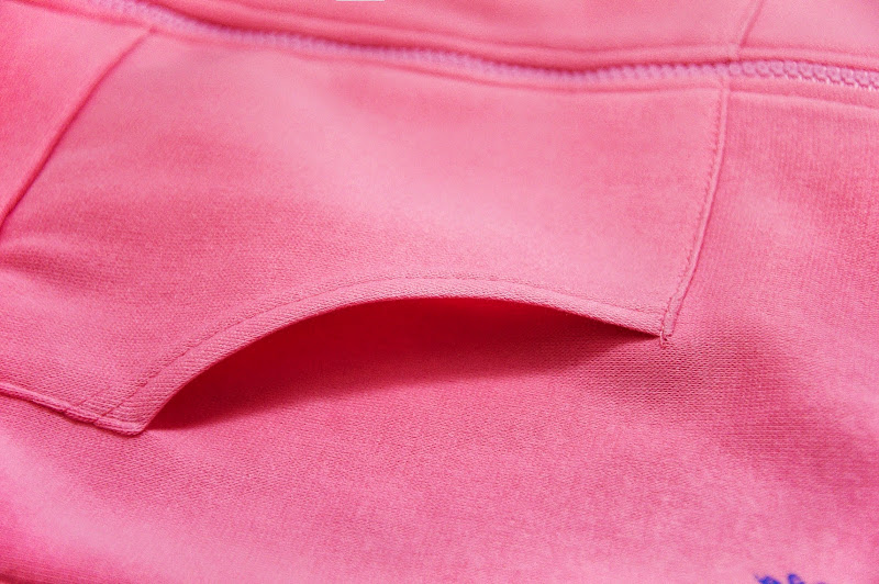 Hooded Jacket bristles feel - Nepal Ladybug (Pink) - Women's Casual & Functional Jackets - Cotton & Hemp Pink