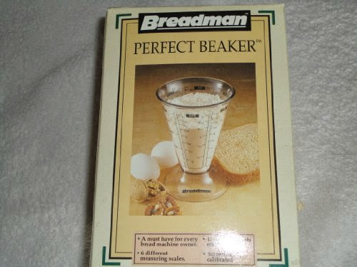  Breadman Perfect Beaker, Ideal Measuring Cup for All Bread Machines and Pasta Makers