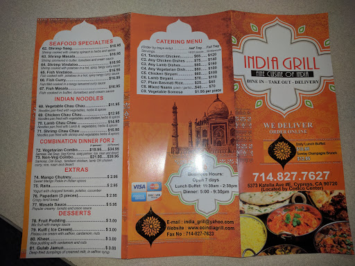 Indian Restaurant «India Grill», reviews and photos, 5373 Katella Ave, Los Alamitos, CA 90720, USA