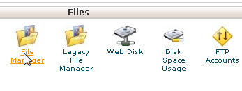File manager cpanel