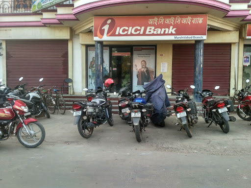 ICICI Bank Murshidabad - Branch & ATM, 77 Omrahganj, Sahanagar, Lalbagh, Murshidabad, West Bengal 742149, India, Loan_Agency, state WB